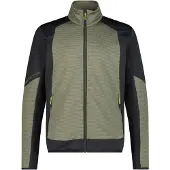 Campagnolo - Jacket Grid Tech - Fleecevest 50, olijfgroen