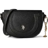 U.S. POLO ASSN. Schoudertas 'Lawson' zwart