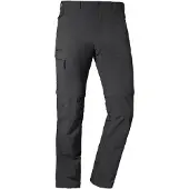 Schöffel - Pants Koper1 Zip Off - Trekkingbroek 60 - Regular, grijs/zwart