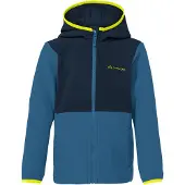 Vaude - Kid's Pulex Hooded Jacket II - Fleecevest 110/116, blauw