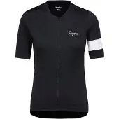 Rapha Core Jersey Zwart/Wit