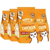 Lily's Kitchen 4x Kattenvoer Droog Adult Kip & Groenten 800 gr