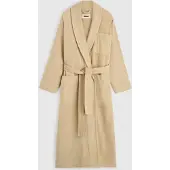 Tekla Unisex Classic Bathrobe Sienna Size: XXS | Robes Outlet | Unisex | Beige