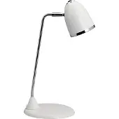 MAUL Bureaulamp MAULstarlet, wit / opaal, Werkkamer / Kantoor, metaal, Vintage, bureaulamp