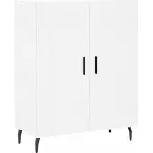Syfax Dressoir 69,5x34x90 cm bewerkt hout wit
