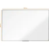 Nobo Essence Melamine Board 1800x1200 Mm Zilver