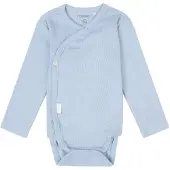 Noppies baby romper Narellan lichtblauw Jongens/Meisjes Stretchkatoen Ronde hals - maat 50