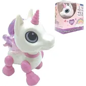 Lexibook Power Unicorn Mini - Kleine robot eenhoorn met geluid en licht - ROB02UNI