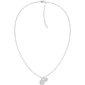 Tommy Hilfiger Ketting zilver / transparant
