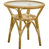 Sika-Design Tony Bijzettafel Outdoor Ø50 Cm - Bijzettafels en kleine tafels Polyethyleen Antique - SD-E405-AT