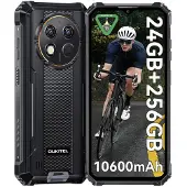 Oukitel G1 (6 GB + 256 GB) robuuste zwarte smartphone
