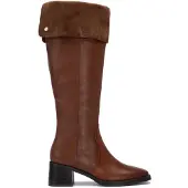 Carmela Dames Leren laarzen 162691 bruin (37), Leer, 3 tot 5 cm, Ritssluiting, Casual, Klassiek 16269101-CAMEL