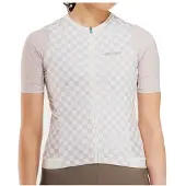 Peppermint - Women's Signature Jersey - Fietsshirt L, grijs