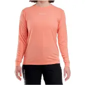 Peppermint - Women's Peak Long Sleeve Jersey - Fietsshirt M, roze