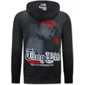 Top Star 2pac hoodie thug life