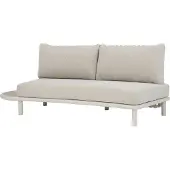 Intratuin 2-zits Loungebank Rechts Zeno Taupe