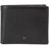Valentino Leren kaarthoes Courage Card Case Nero zwart