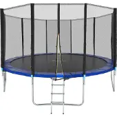 TecTake - Trampoline Garfunky - met veiligheidsnet - 457 cm