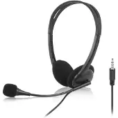 ACT Bedraad Headset Over het hoofd Nee Met microfoon Stereo Zwart