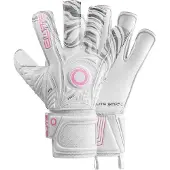 Elite Sport Fluir Keepershandschoenen Wit Roze
