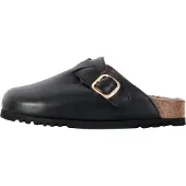 Scholl Klomp Women Fae New F Leather Black-Schoenmaat 39