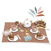 Speedy Monkey Birthday Tea Set Roze Kinderen