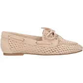 La strada Mocassin Beige Textiel - Damesschoenen - Maat - 38