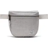 Herschel gordeltas schoudertas Settlement Hip Pack Grey Crosshatch Lichtgrijs