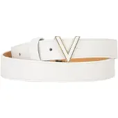 Valentino riem Glow Belt W85 Bianco / Oro wit