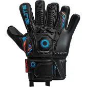 Elite Sport Supreme Keepershandschoenen - Zwart / Blauw | Maat: 10