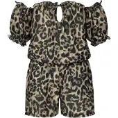 Cloud5ive Jumpsuit bruin / zwart / wit