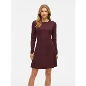 Vila Jurk 'VIComfy' aubergine