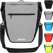 Markenlos Famanu fietstas 21 liter - Waterdicht met reflecterende details