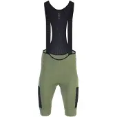 Nalini Singh - New Gravel Bib Short - Fietsbroek XL, olijfgroen