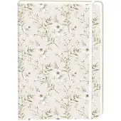 Office Notitieboek witte bloemen a5 lijn 92pag sc creme