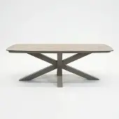Vita Valerio boat tafel 220cm taupe