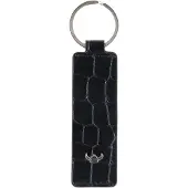 Golden Head Leren sleutelhanger Cayenne Schlüsselanhänger 5157 Schwarz - Blau Limited zwart