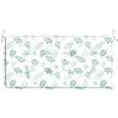 vidaXL Tuinbankkussen 120x50x3 cm oxford stof bladpatroon