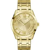 GUESS Analoog horloge 'ELLIOT' goud