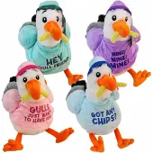 PMS Möwen 4er Set Plüschtiere mit Shirts und Mützen