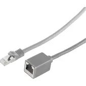 S-Impuls S/FTP CAT7 netwerk verlengkabel | LSZH | grijs | 10 meter