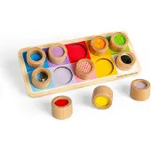 Bigjigs sensorisch bord - 11-delig