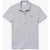 Lacoste Polo Women PF5462 Slim Fit Silver Chine-Maat 42