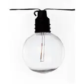Luxform | Solar Lichtsnoer Samos | 10 Lampen | 6Lm Warm Wit