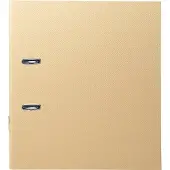 Exacompta 10x Ordner Prem'Touch OfficeByMe rug 80mm - Beige - 53602E