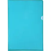 Exacompta 10x Pak van 10 L mappen - gladde en stevige PVC 13/100e - A4 - Geassorteerd - 660500E