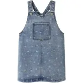 Name it Rok 'NMFROSA' blauw denim / lichtblauw / lichtgeel / rosa