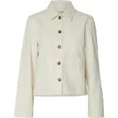 Selected Tussenjas 'SLFRELAXED HOTEL AMOUR' crème / blauw