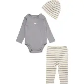 Fixoni Set duifblauw / pasteelgeel