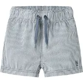 Name It Mini Zwemshorts navy / wit